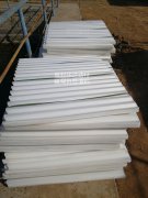 登封市華潔濾材蜂窩斜管填料現(xiàn)場(chǎng)